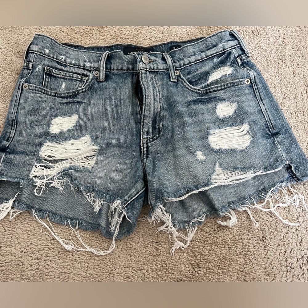 Lucky brand Destructed Shorts